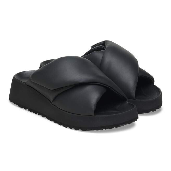 Theda Cross Strap naturlig skinn Theda Cross Strap naturlig skinn