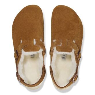 Tokio Shearling Suede Leather