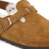 Tokio Shearling Suede Leather