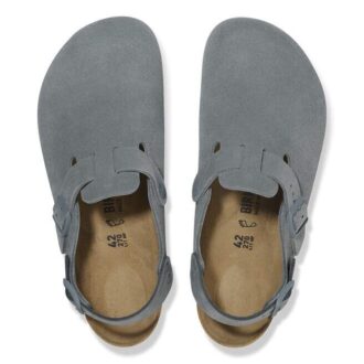 Tokio Suede Leather Basalt Grey