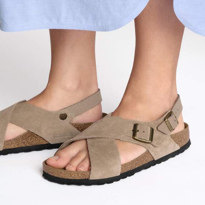 Tulum Soft Footbed Nubuck-skinn Tulum Soft Footbed Nubuck-skinn