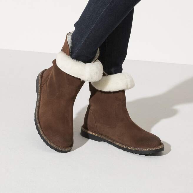 Uppsala Shearling Suede Leather Uppsala Shearling Suede Leather