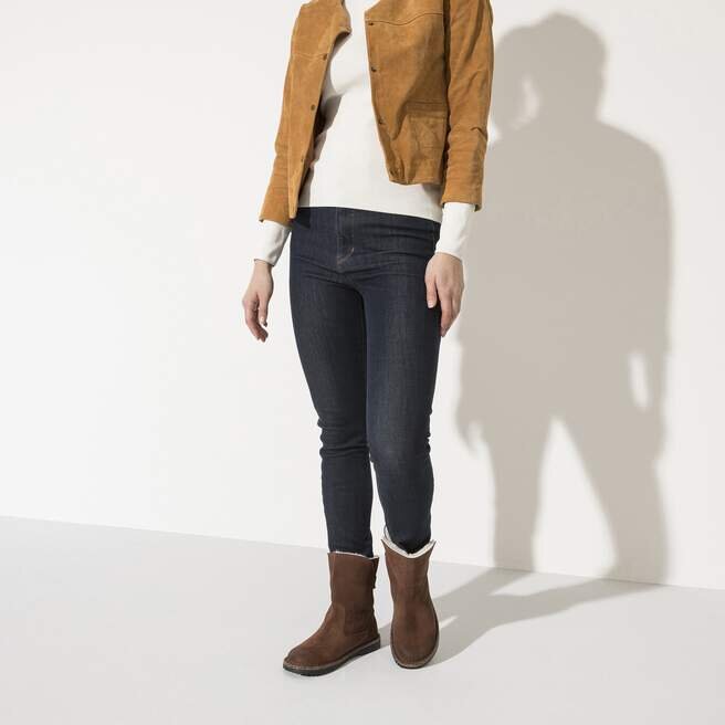 Uppsala Shearling Suede Leather Uppsala Shearling Suede Leather