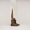 Uppsala Zip Shearling Suede Leather