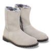 Uppsala Zip Shearling Suede Leather