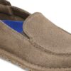 Utti Slip-on i semsket skinn